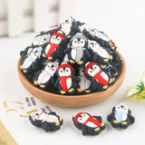 5/10pc Cartoon Silicone Beads Animal Charms For DIY Jewelry Making