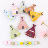 Sunrony Cartoon Tent Silicone Beads for Jewelry Making DIY