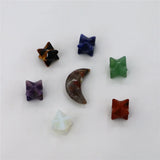7 Chakra Crystal Platonic Solid Amethysts Set
