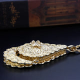 Algeria Sunflower Pandent Necklace Arabic Women Necklace
