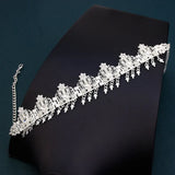 Sunspicems Algeria Tassels Forehead Chain Hairband Bride Crown Hair Chain