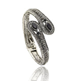 Vintage Bangles Cuff Bracelet Women Antique Silver Ethinc Wedding Jewelry