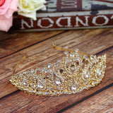 Sunspicems Elegant Algeria Morocco Crown Tiaras For Women Headpieces