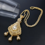 Algeria Morocco Women Necklace Cultural Caftan Pendant Jewelry