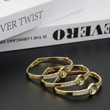 Muslim Crystal Charm Bracelet Dubai Bangle Algeria Bride Jewelry