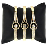 Muslim Crystal Charm Bracelet Dubai Bangle Algeria Bride Jewelry