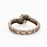 Sunspicems Crystal Bangle Cuff Bracelet Wedding Jewelry