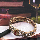 Vintage Bohemia Bangle for Women Ethnic Wedding Jewelry