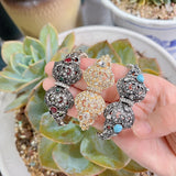 Sunspicems Vintage Morocco Cuff Bracelet Bride Bangle For Women Antique