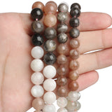 Sunstone Moonstone 6/8/10mm Natural Stone Beads Round Loose Spacer Beads