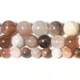 Sunstone Moonstone 6/8/10mm Natural Stone Beads Round Loose Spacer Beads