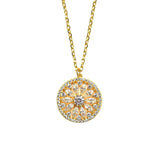 Sunward Light S925 Sterling Silver Japanese and Niche Vintage Necklace