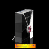 Acrylic Clear Necklace Display Stand 1.5cm Thickness