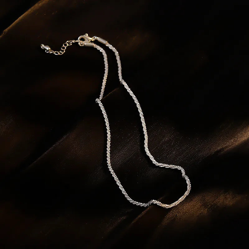 Natural Pearl Double Necklace Pearl Pendant Women's Necklace Party Gift
