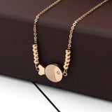 Zircon Eyes Fish Anklet Titanium Steel Rose Colors Woman Kids Gift