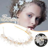 Fairy Bride Hair Accessories Flower Pearls Headbands for Women Girls