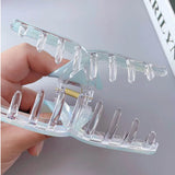 Colorful Marbling Hair Clip Claw Acetate Shark Clip