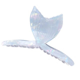Colorful Marbling Hair Clip Claw Acetate Shark Clip