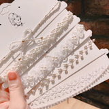 Fairy Pearl Choker Playful Girl Clavicle Chain Wedding Necklace