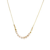 Fairy Pearl Clavicle Chain Female Necklace for Party Birthday Gift