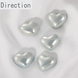Fairy Pearl Love Resin Patch Balloon Earrings