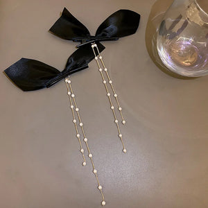 Fairy Tassel Butterfly Hair Clip Edge Clip for Women Girl
