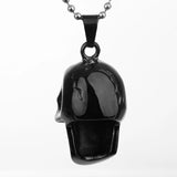 Punk Rock Skull Pendant Necklace for Men