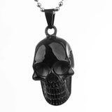 Punk Rock Skull Pendant Necklace for Men
