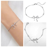 Glow in Dark Crystal Ball Bracelet Watch for Women