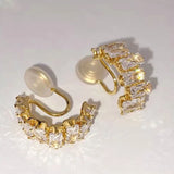 Flash! C-Shaped Ear Clips Women No Piercing Needed