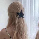 Sweet Checkerboard Hair Clip Cellulose Acetate Japanese Hair Accessories