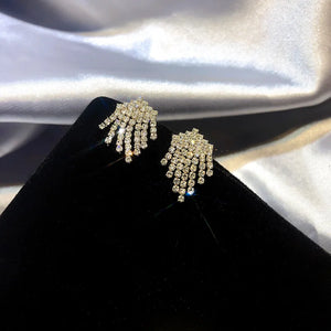 Diamond Tide French Earrings
