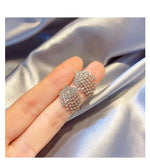 Diamond Tide French Earrings