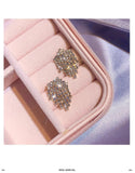 Diamond Tide French Earrings