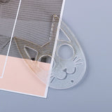 Cat Keychain Resin Mold Pendant DIY Jewelry Necklace Making Tool
