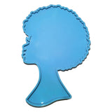 Large Female Male Head Resin Coaster Mold African Human Tray Casting Crafts