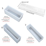 Large Silicone 3D Rectangle Resin Art Mould Craft Tools