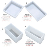 Large Silicone 3D Rectangle Resin Art Mould Craft Tools