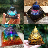 Large Pyramid Epoxy Resin Silicone Mold Craft Casting DIY Crystal Jewelry
