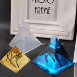 Large Pyramid Epoxy Resin Silicone Mold Craft Casting DIY Crystal Jewelry