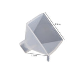 Large Pyramid Epoxy Resin Silicone Mold Craft Casting DIY Crystal Jewelry