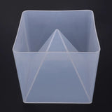Pyramid Shape Silicone Mould DIY Jewelry Crystal Mold Resin Craft