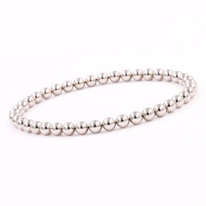 Magnetic Bracelet Half Silver Stone Therapy Health Bracelet