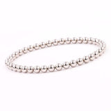 Magnetic Bracelet Half Silver Stone Therapy Health Bracelet