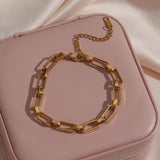 Stainless Steel Plated Waterproof Tarnish Presents Bracelet for Women