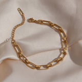 Stainless Steel Plated Waterproof Tarnish Presents Bracelet for Women