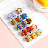 Glass Peas Beads Loose Beaded Material DIY Beading Supplies