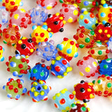 Glass Peas Beads Loose Beaded Material DIY Beading Supplies