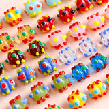 Glass Peas Beads Loose Beaded Material DIY Beading Supplies