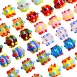Glass Peas Beads Loose Beaded Material DIY Beading Supplies